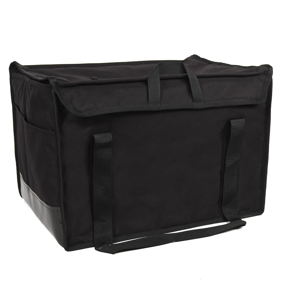 Food delivery bag_Black-1 Heated Bag - Hot Bags Food Delivery Bag in Black