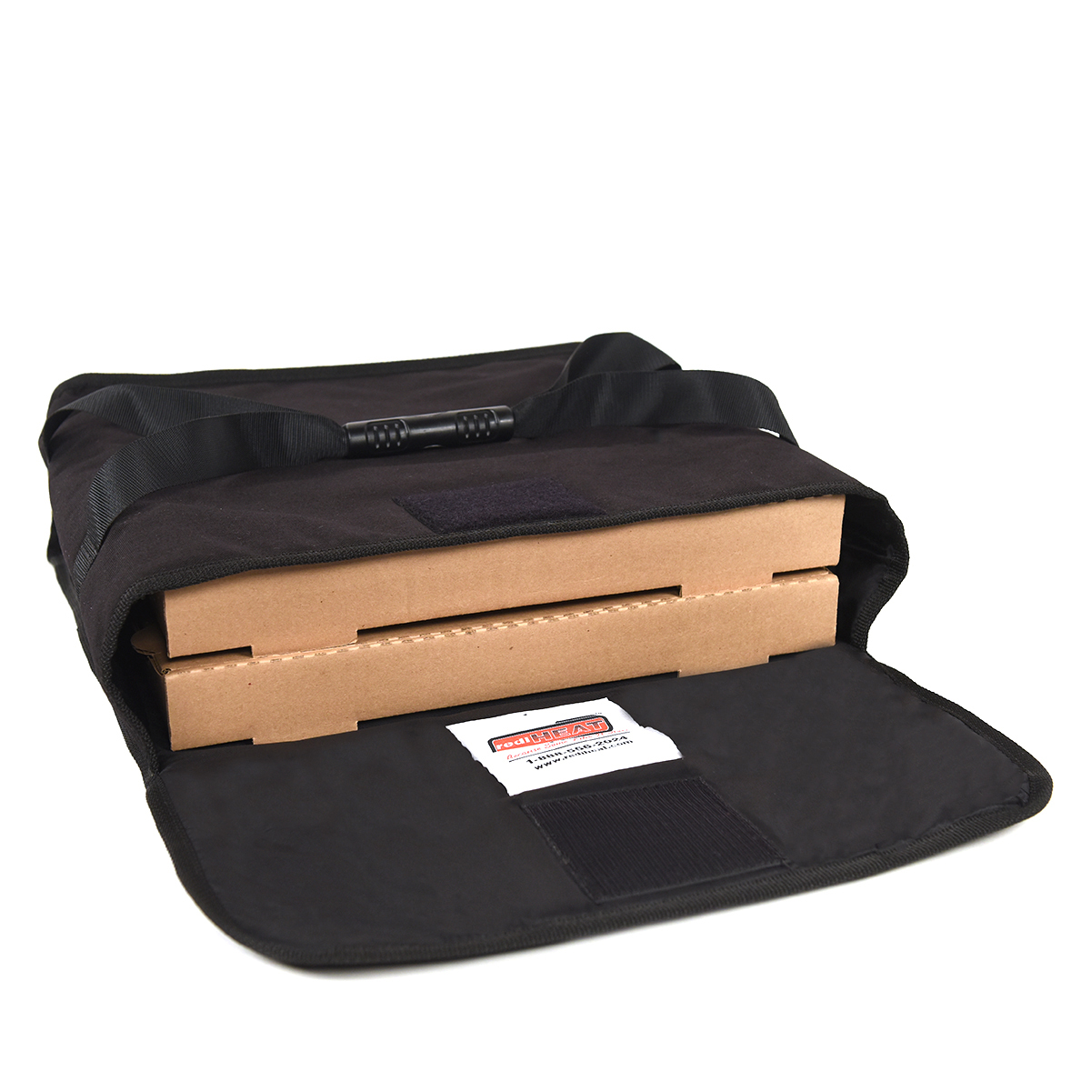 20" Black Thermal Pizza Bag for Heat Pizza Delivery
